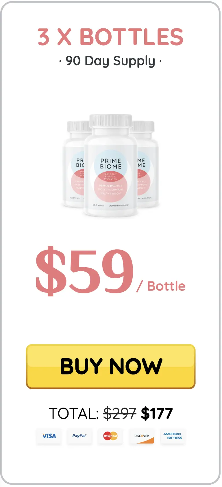 primebiome order 3 packages